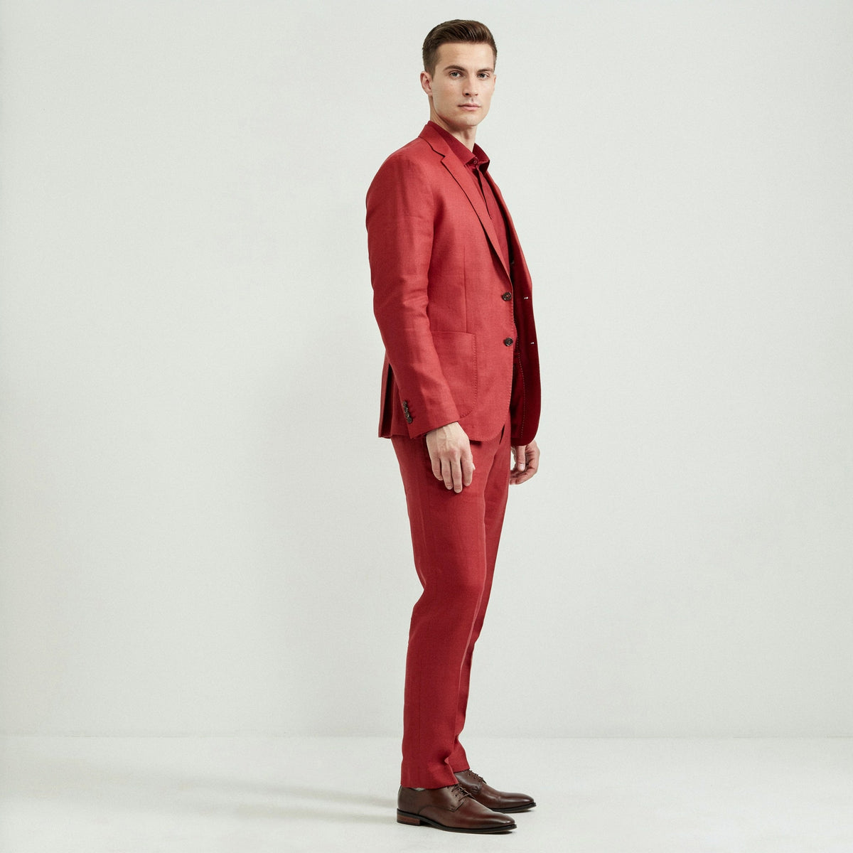 Bold Red - 2pc Suit
