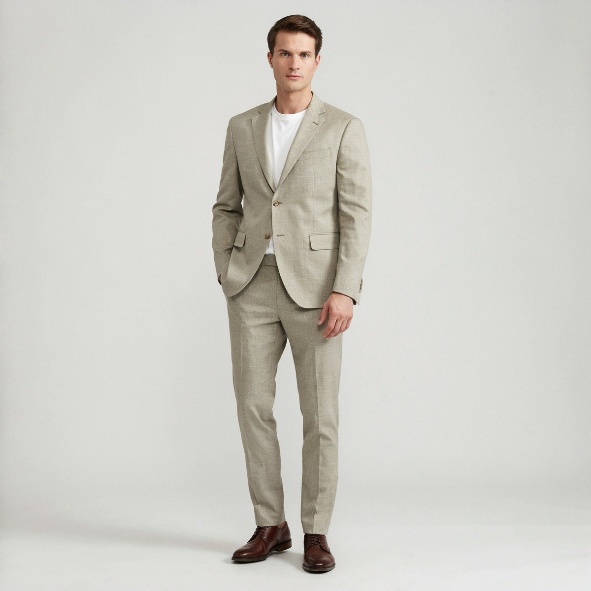 Pastel Olive - 2pc Suit