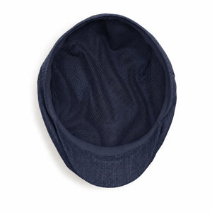 Naval Indigo - Linen Cap